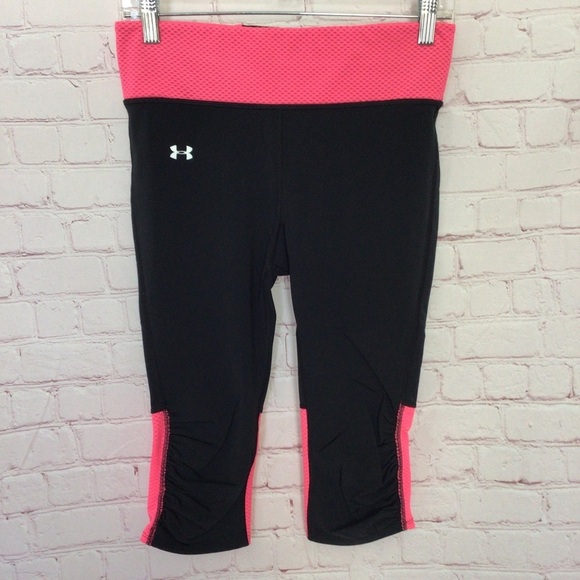 Under Armour Heat Gear She’s A Fighter Compression Leggings - Size Medium - Picture 1 of 9